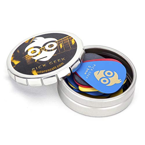 Pick Geek Delrin (Tortex) Plettri Chitarra | 16 Fantastici per gold - Ilgrandebazar