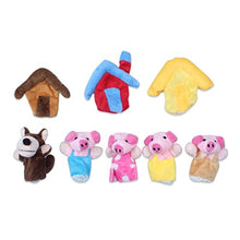 Carica l&#39;immagine nel visualizzatore di Gallery, Edealing Il Three Little Pigs Story Finger Puppets Divertente bambole della... - Ilgrandebazar