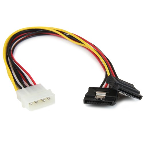 Startech.Com Adatattore Splitter Cavo di Alimentazione Y Lp4 a 2 Sata...