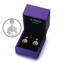 Carica l&#39;immagine nel visualizzatore di Gallery, LEVIOLET gioielli con motivo dell’albero della vita, orecchini in argento... - Ilgrandebazar