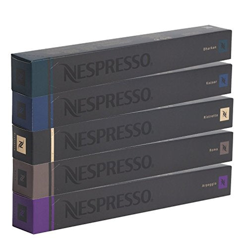 NESPRESSO Capsule Originali Caffe Assortimento, 50 - 10x Roma 10x...