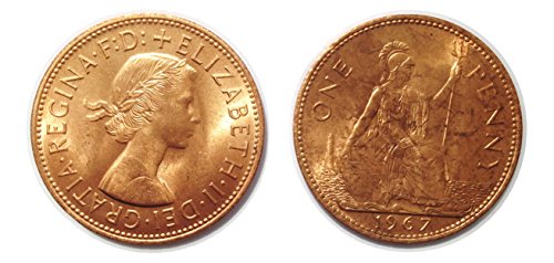 Monete da collezione - 2 One monete penny dal 1967