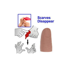 Carica l'immagine nel visualizzatore di Gallery, STOBOK 1PCS Magic Trick Fingers Dita finte Punte morbide per i Pollici Stage...