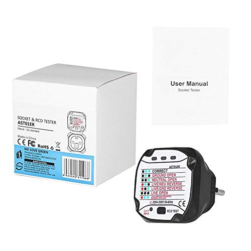 BSIDE AST01 Rilevatore di tester per presa elettrica automatica 220V EU Plug - Ilgrandebazar