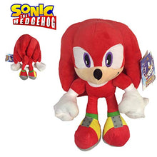 Carica l&#39;immagine nel visualizzatore di Gallery, Sonic - Peluche Knuckles The Echidna 11&#39;40 &quot;/ 29cm Colore Rosso qualità...