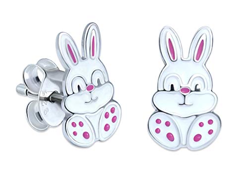 Katy Craig, 925 sterling argento coniglio orecchini - Ilgrandebazar