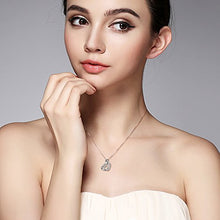 Carica l&#39;immagine nel visualizzatore di Gallery, B.Catcher Collana da donna a cuore in argento per donne, collane con... - Ilgrandebazar