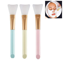 Carica l&#39;immagine nel visualizzatore di Gallery, Pinkiou Spazzole per il viso Maschera in silicone Applicatore di fango...