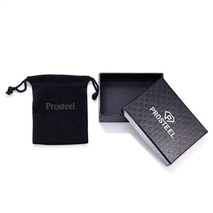 PROSTEEL Orecchini Cerchio Donna Ornati Delicati Eleganti, 01 Nero (25mm) - Ilgrandebazar