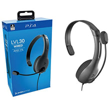 Carica l&#39;immagine nel visualizzatore di Gallery, Pdp Cuffie Lvl30 Chat Sony Playstation Nero - Essentials - 4