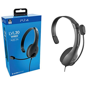 Pdp Cuffie Lvl30 Chat Sony Playstation Nero - Essentials - 4