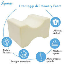 Carica l&#39;immagine nel visualizzatore di Gallery, Lyump Cuscino per Ginocchia di 2° Generazione Dormire 26x19.5x15cm