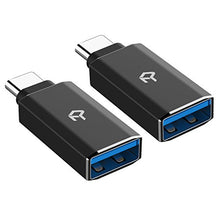 Carica l'immagine nel visualizzatore di Gallery, Rankie Adattatore USB C Alta velocità Tipo C a USB-A 3,0, Pacco da Nero