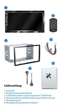 Carica l&#39;immagine nel visualizzatore di Gallery, XOMAX XM-2D6907 Autoradio con mirrorlink, Schermo Touch Screen da 17,7 cm /...