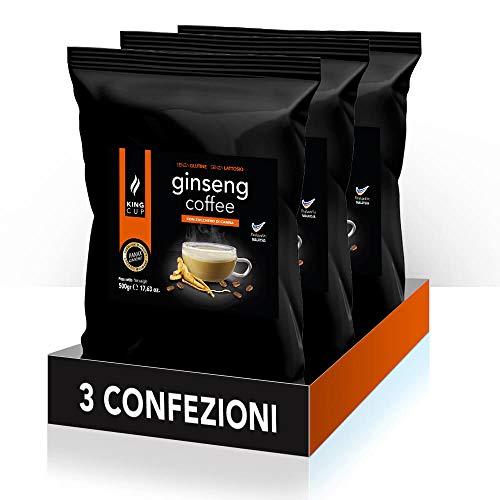 Caffè al Ginseng Solubile 500gr x 3 confezione - 1.5kg