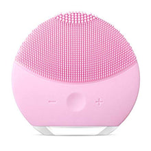 Carica l&#39;immagine nel visualizzatore di Gallery, Silicone Detergente viso Spazzola di Pulizia del viso, Sonic Electric rosa1 - Ilgrandebazar