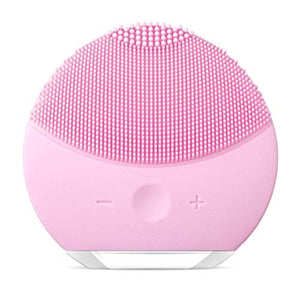 Silicone Detergente viso Spazzola di Pulizia del viso, Sonic Electric rosa1 - Ilgrandebazar