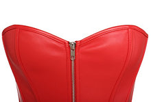 Carica l'immagine nel visualizzatore di Gallery, MISS MOLY Donna Corsetto di S/IT40~42(Bust84~90 Waist65~71), Rosso(cerniera) - Ilgrandebazar