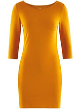 Carica l&#39;immagine nel visualizzatore di Gallery, oodji Ultra Donna Abito Basic in Maglia M, Arancione (5200n) - Ilgrandebazar