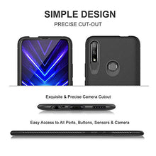 Carica l&#39;immagine nel visualizzatore di Gallery, iBetter per Huawei P Smart Z/Honor 9X Cover, Thin Fit Gomma Morbida Nero - Ilgrandebazar