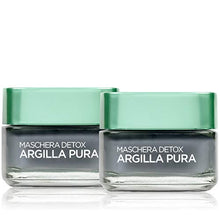 Carica l&#39;immagine nel visualizzatore di Gallery, L&#39;Oréal Paris Trattamenti Maschera per il Viso Argilla Pura Detox con...