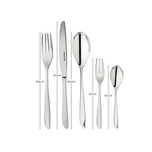 Carica l&#39;immagine nel visualizzatore di Gallery, Sambonet Leaf 52163-N2 - Set di Posate da Tavola 12 persone - 60 pz
