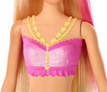 Carica l&#39;immagine nel visualizzatore di Gallery, Barbie Dreamtopia Bambola Sirena, Bionda con Coda Che Si Muove e Luci,... - Ilgrandebazar