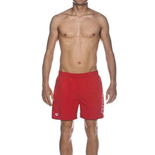 Carica l&#39;immagine nel visualizzatore di Gallery, ARENA - M Fundamentals Logo, Pantaloncini da Bagno Uomo XL, Rosso (Red/White)