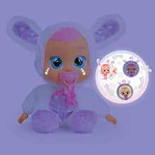 Carica l&#39;immagine nel visualizzatore di Gallery, Cry Babies Magic TearsGood Night Coney, Bambola morbida interattiva piagnucolosa con Luce Notturna e Melodie rilassanti che aiuta a dormire, Giocattolo per bambini +2 Anni
