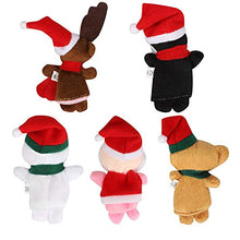 Carica l&#39;immagine nel visualizzatore di Gallery, LHKJ 5 pcs Burattino del Dito,Serie Fumetto di Natale Bambole del... - Ilgrandebazar