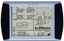 Carica l&#39;immagine nel visualizzatore di Gallery, Velleman 406062 Stazione Meteo radiocontrollata WS1080, Touch Screen, grau