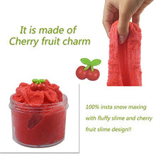 Carica l&#39;immagine nel visualizzatore di Gallery, SWZY Fluffy Cherry Cloud Slime 2018 Newest 200ML Fairy Putty Fruit - Ilgrandebazar