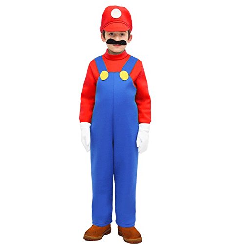 Pegasus Vestito Costume Maschera di Carnevale Baby - Mario Bros - Taglia 4/5... - Ilgrandebazar