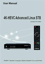 Carica l&#39;immagine nel visualizzatore di Gallery, Decoder Zgemma H9 Combo Multistream S2X-T2/C Wi-Fi 4K UHD 8GB flash - Ilgrandebazar
