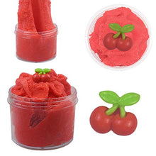 Carica l&#39;immagine nel visualizzatore di Gallery, SWZY Fluffy Cherry Cloud Slime 2018 Newest 200ML Fairy Putty Fruit - Ilgrandebazar