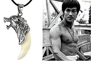 Inception Pro Infinite Collana con Pendente Dente di Lupo Idea Regalo - Ilgrandebazar