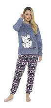 Carica l'immagine nel visualizzatore di Gallery, CityComfort Pigiami Due Pezzi Donna, Set Pigiama 12 / 14, Gatto Della Marina - Ilgrandebazar