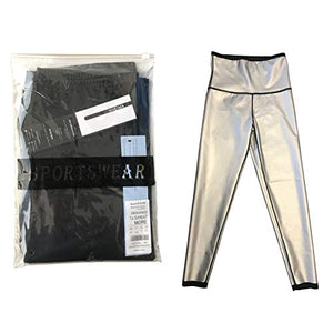 NHEIMA Pantaloni Sauna Dimagranti, Leggings Anticellulite Donna Fitness, M