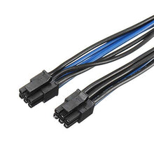 Carica l&#39;immagine nel visualizzatore di Gallery, ILS. - Cavo Splitter 18AWG Dual Mini 6 Pin Male To 8 PCI-e Y Power...