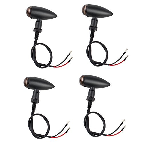 Neoteck 4 x Indicatori di Direzione Colore Ambra Mini Frecce Fanali...