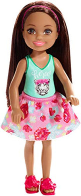 Barbie Chelsea e i Suoi Amici Bambola Brunette con Maglietta Stampa Tigre,... - Ilgrandebazar