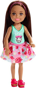 Barbie Chelsea e i Suoi Amici Bambola Brunette con Maglietta Stampa Tigre,... - Ilgrandebazar