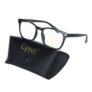 Cyxus Occhiali luce blu bloccanti per 1-nero / Edizione Di Aggiornamento 2019 - Ilgrandebazar