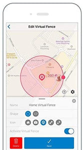 Tractive Localizzatore GPS per animali domestici, Bianco