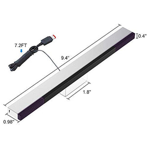 KIMILAR Sostituzione Cablata Infrarossi LED Sensor Bar per Nintendo Wii e...