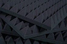 Carica l&#39;immagine nel visualizzatore di Gallery, Pannelli Fonoassorbenti Piramidali Correzione Acustica 50x50x6 D25 Pacco Da... - Ilgrandebazar