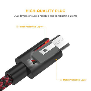 EasyAcc 3 Metri Micro USB XwearLine Cavo Intrecciato Caricare & Dati SYNC... - Ilgrandebazar