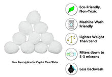Carica l&#39;immagine nel visualizzatore di Gallery, KATELUO 700g Filtro Balls,Sfere per Filtrazione a Sabbia bianco