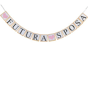 Meteor 8 Pezzi Gadget Addio Nubilato per Sposa Satin Sash,Striscione con...