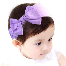 Carica l&#39;immagine nel visualizzatore di Gallery, 8 Pezzi Bambino Fasce Capelli Fascia Elastica Bowknot Neonata Cerchietti... - Ilgrandebazar
